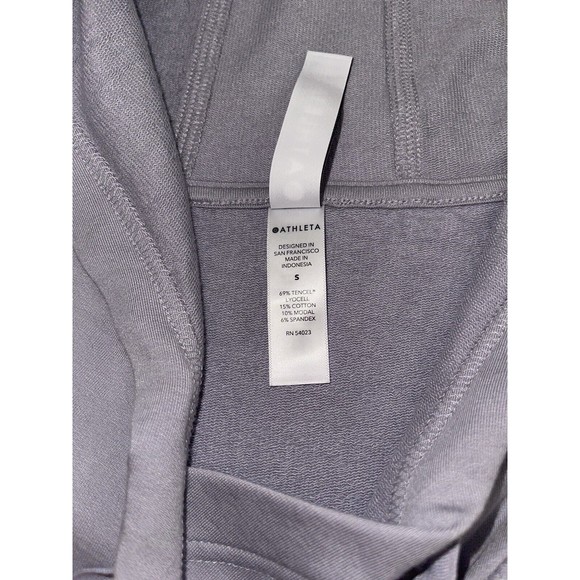 Athleta Short Sleeve Cabana Tunic Hoodie Women’s Small - Picture 7 of 8